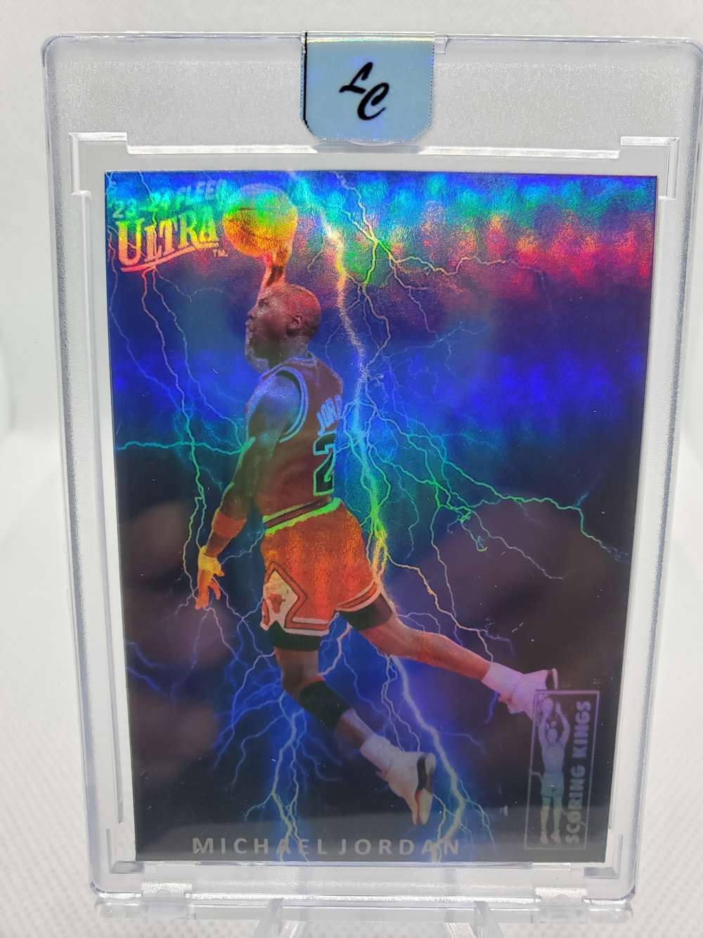 Michael Jordan 2024 Legendary Customs Ultra Refractor #23 Blue Purple Holo NM